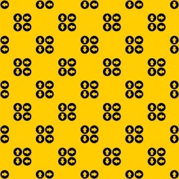 Arrow set pattern vector Stock Illustration