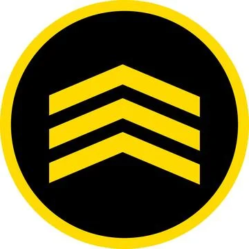 Arrow up side direction inside the black circle. Black Arrow Button Pointing Up. Illustrazione stock