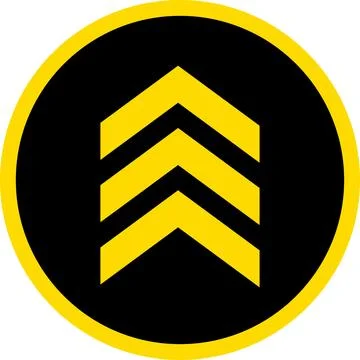 Arrow up side direction inside the black circle. Black Arrow Button Pointing Up. Stock Illustration