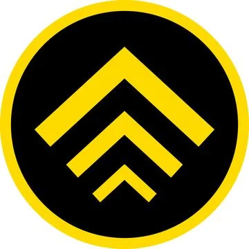 Arrow up side direction inside the black circle. Black Arrow Button Pointing Up. Stock Illustration