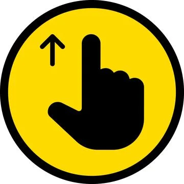 Arrow up side direction inside the black circle. Black Arrow Button Pointing Up. Stock Illustration