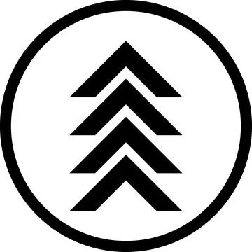 Arrow up side direction inside the black circle. Black Arrow Button Pointing Up. Illustrazione stock