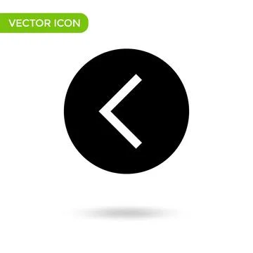 Arrow side icon. minimal and creative icon isolated on white background. vect Stock Illustration