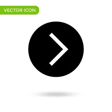 Arrow side icon. minimal and creative icon isolated on white background. vect Stockillustratie