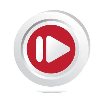 Arrow sign button icon Stock Illustration