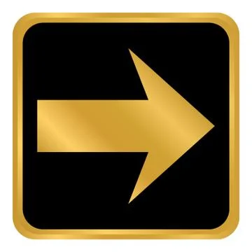 Arrow sign button. Stock Illustration