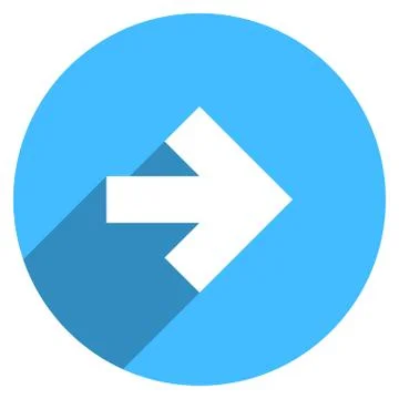 Arrow Sign Circle Icon Stock-Illustration