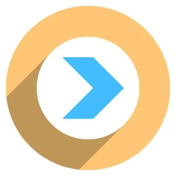 Arrow Sign Circle Icon Stock-Illustration