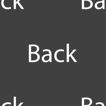 Arrow sign icon. Back button. Navigation symbol. Seamless pattern on a gray back Stock Illustration