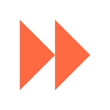 Arrow sign icon circle button fast forward Stock Illustration