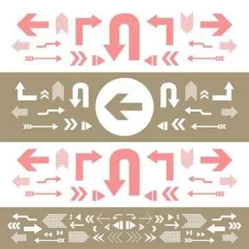 Arrow sign icon Stock Illustration