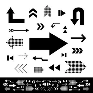 Arrow sign icon Stock Illustration