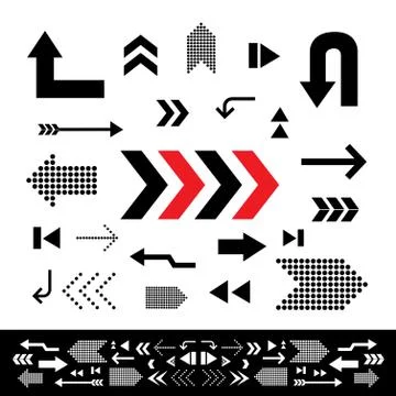 Arrow sign icon Stock Illustration