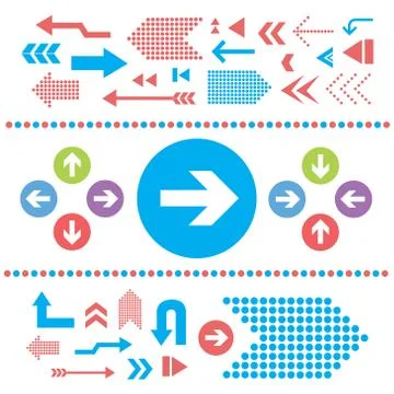 Arrow sign icon Stock Illustration