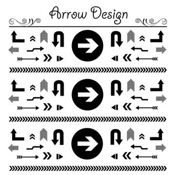 Arrow sign icon Stock Illustration