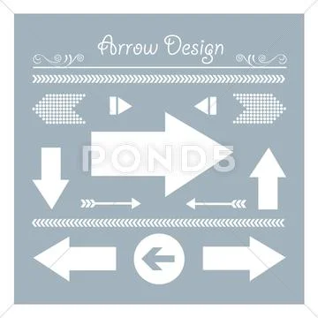 Arrow sign icon Stock Illustration