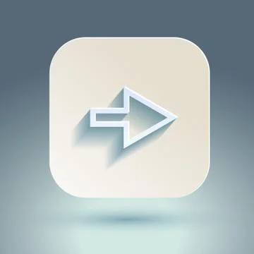 Arrow sign icon set. Stock Illustration
