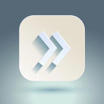 Arrow sign icon set. Stock Illustration