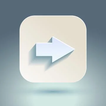Arrow sign icon set. Stock Illustration