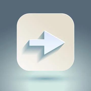 Arrow sign icon set. Stock Illustration