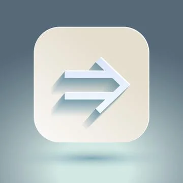 Arrow sign icon set. Stock Illustration