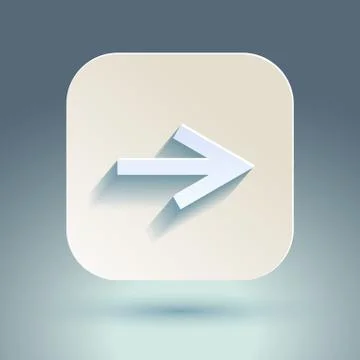 Arrow sign icon set. Stock Illustration