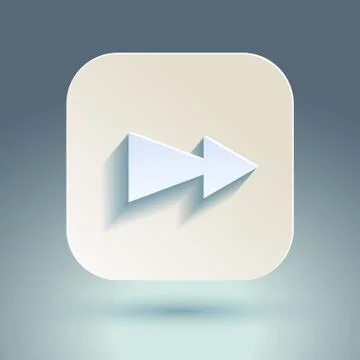 Arrow sign icon set. Illustrazione stock