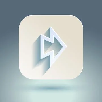 Arrow sign icon set. Stock Illustration