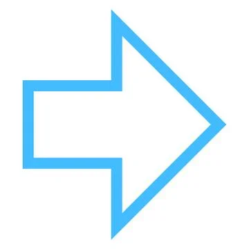 Arrow Sign Navigation Icon Pointer Symbol 스톡 일러스트