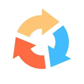Arrow Sign Reload Icon Refresh Symbol Stock-Illustration