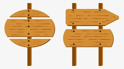 Arrow / signboard Stock Illustration
