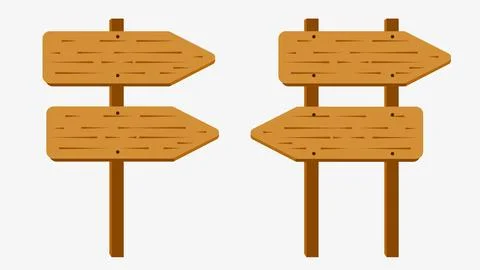 Arrow / signboard Stock Illustration