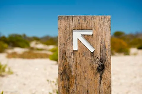 Arrow signs Stock Photos