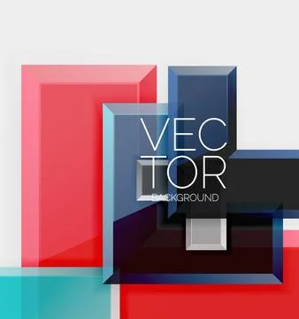 Arrow square geometric vector abstract background 스톡 일러스트