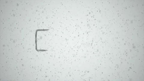 Arrow streaks with abc Stock Footage 100602393