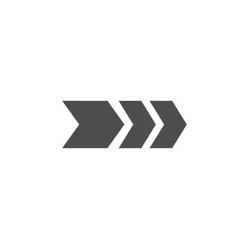 Arrow with a stroke icon. Element of web icon. Premium quality graphic design Stock Illustration