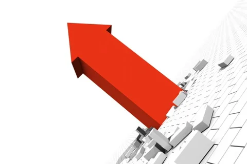 Arrow of Success Video stock 539459