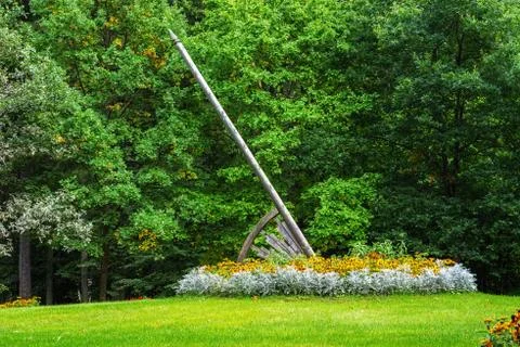 Arrow of a sundial. Фото