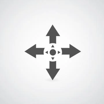 Arrow symbol Stock Illustration