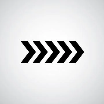 Arrow symbol Illustrazione stock