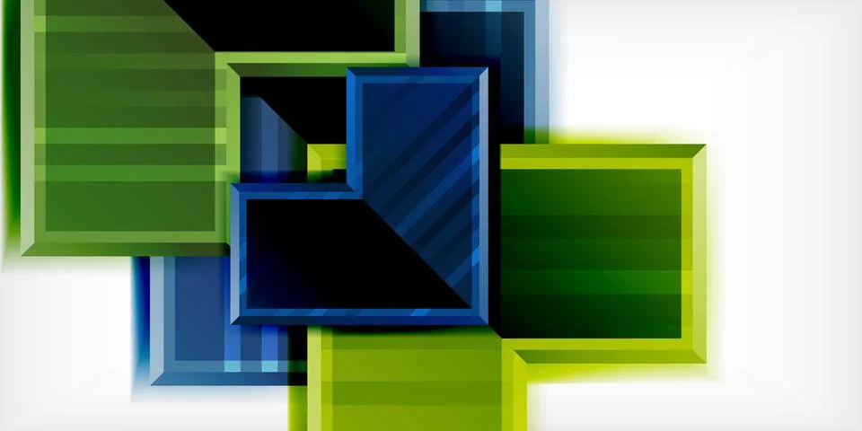 Arrow symbols created with 3d effects and line texture geometric abstract Stock Illustration