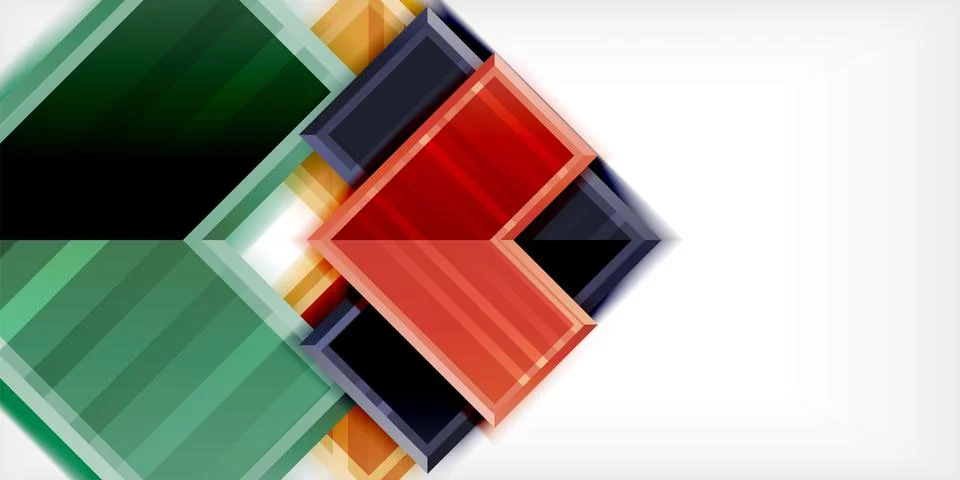 Arrow symbols created with 3d effects and line texture geometric abstract Stock Illustration