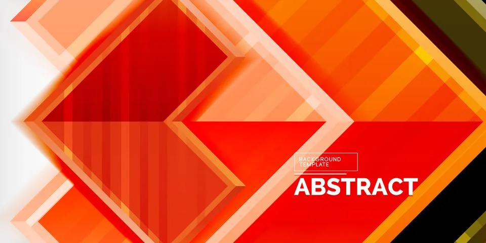 Arrow symbols created with 3d effects and line texture geometric abstract Stock Illustration