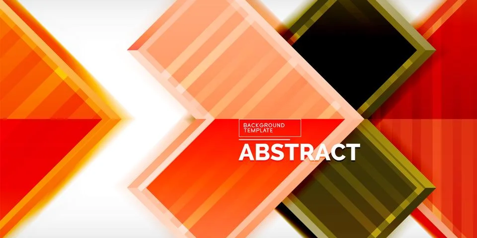 Arrow symbols created with 3d effects and line texture geometric abstract Stock Illustration