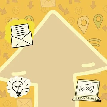 Arrow System Pointing Upwards Symbolizing Successful Project Completion イラスト素材