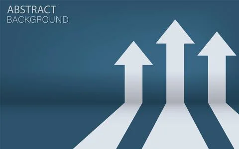 Arrow target direction concept to success. Finance growth vision stretching r Stock-Illustration