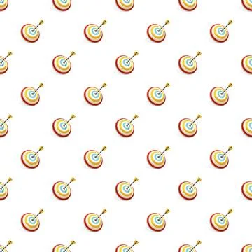 Arrow in target pattern seamless Stock Illustration