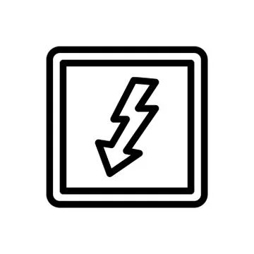 Arrow thin line icon 스톡 일러스트