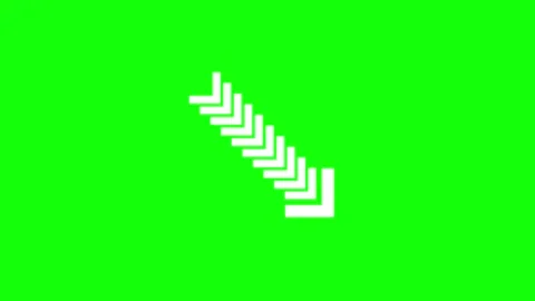 Arrow Transparent Background Element Video stock 343928787