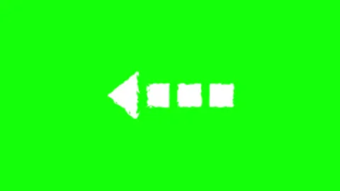 Arrow Transparent Background Element Video stock 343929088